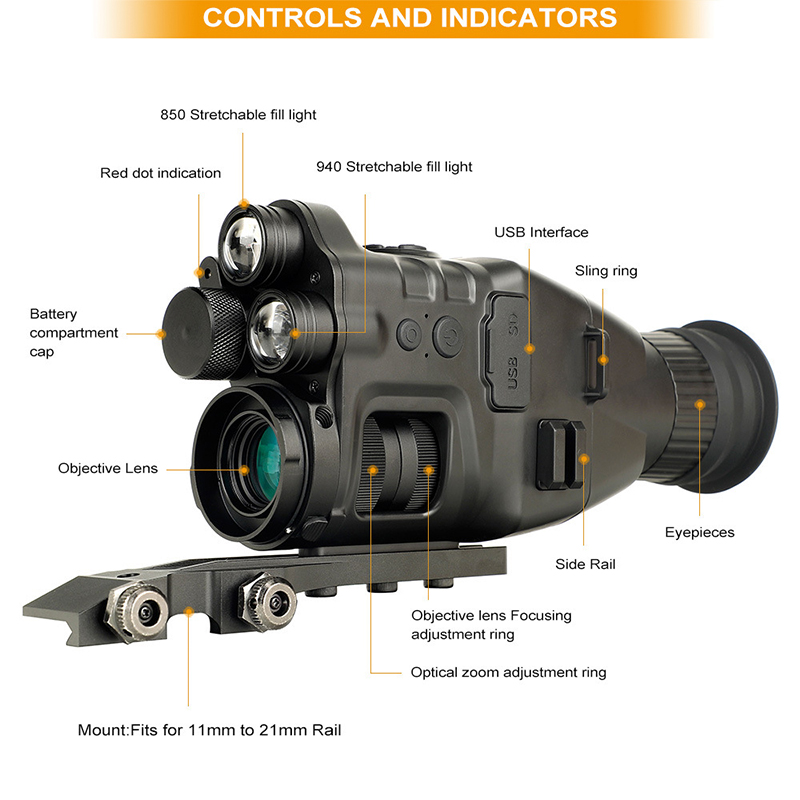Night Vision Monocular